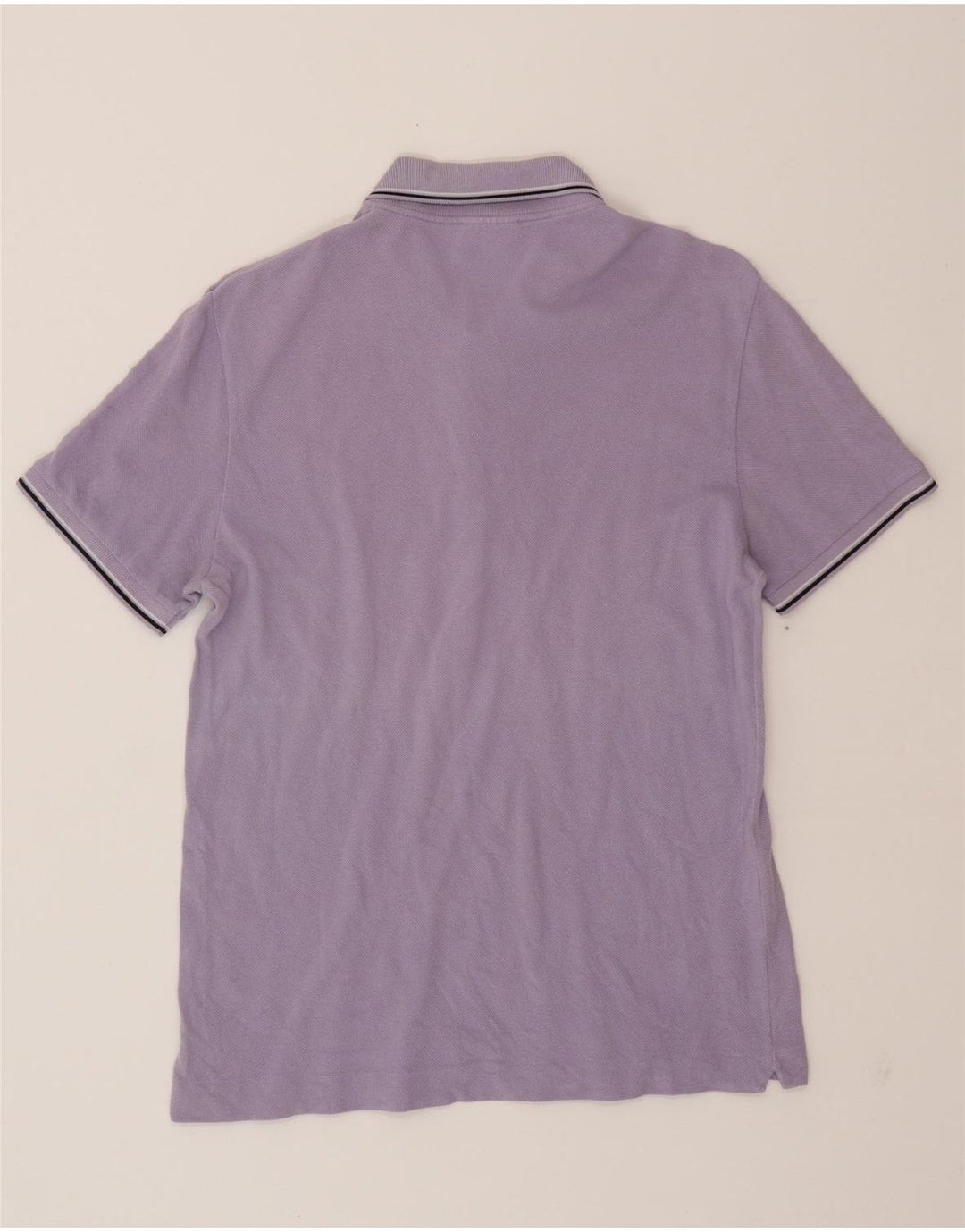 LACOSTE Mens Polo Shirt Size 3 Small Purple Cotton Vintage Lacoste and Second-Hand Lacoste from Messina Hembry 
