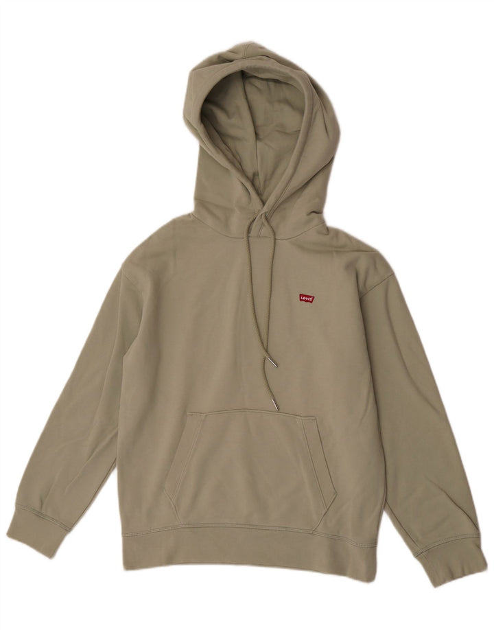 Levi's Herren Kapuzenpullover XS Khaki Baumwolle
