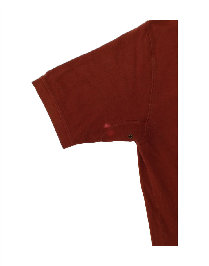 TIMBERLAND Mens Polo Shirt Large Brown Cotton Vintage Timberland and Second-Hand Timberland from Messina Hembry 