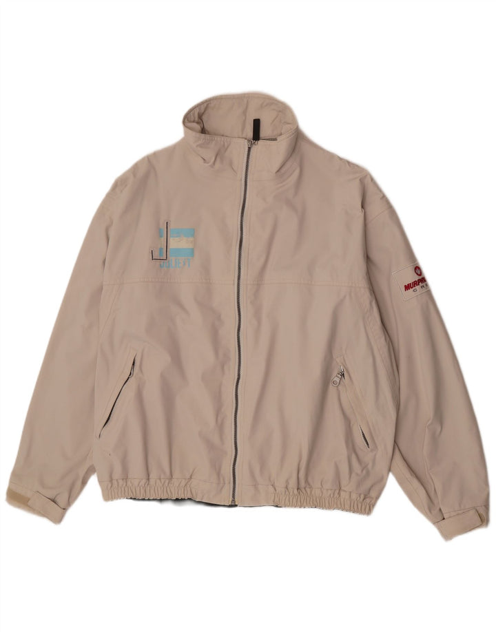 Murphy & Nye Herren Bomberjacke UK 42 XL Beige Polyamid