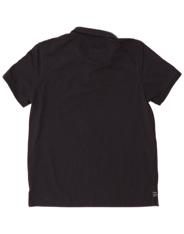 Canterbury Herren-Poloshirt, groß, aus schwarzem Polyester