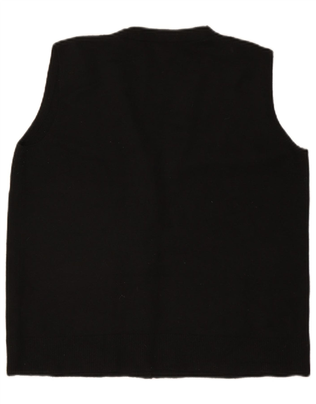 Marks & Spencer Damen-Cardigan, ärmellos, Gr. 12, mittelschwarz