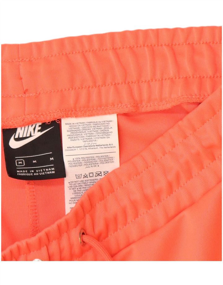 Nike Damen Graphic Sport Shorts UK 14 Mittelorange Polyester