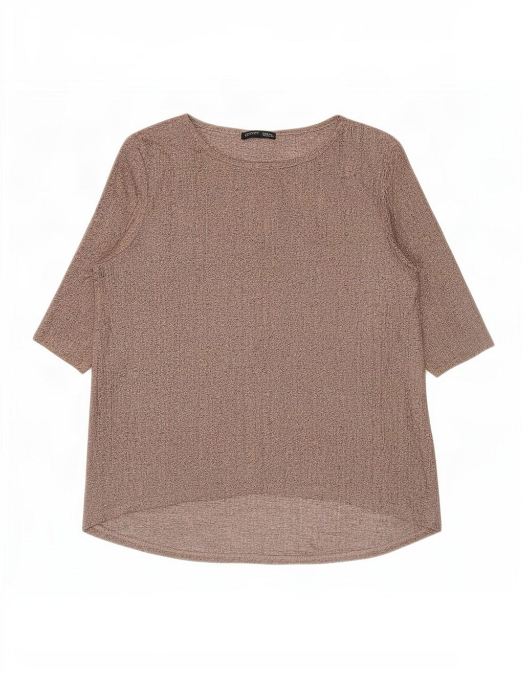 Zara Damen-Top mit 3/4-Ärmeln, UK-Größe 10, klein, Rosa