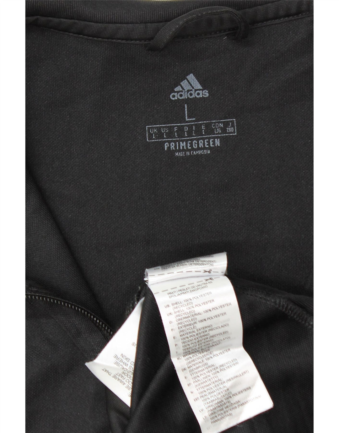 Adidas Herren Aeroready Trainingsanzug Top Jacke Large Schwarz Polyester