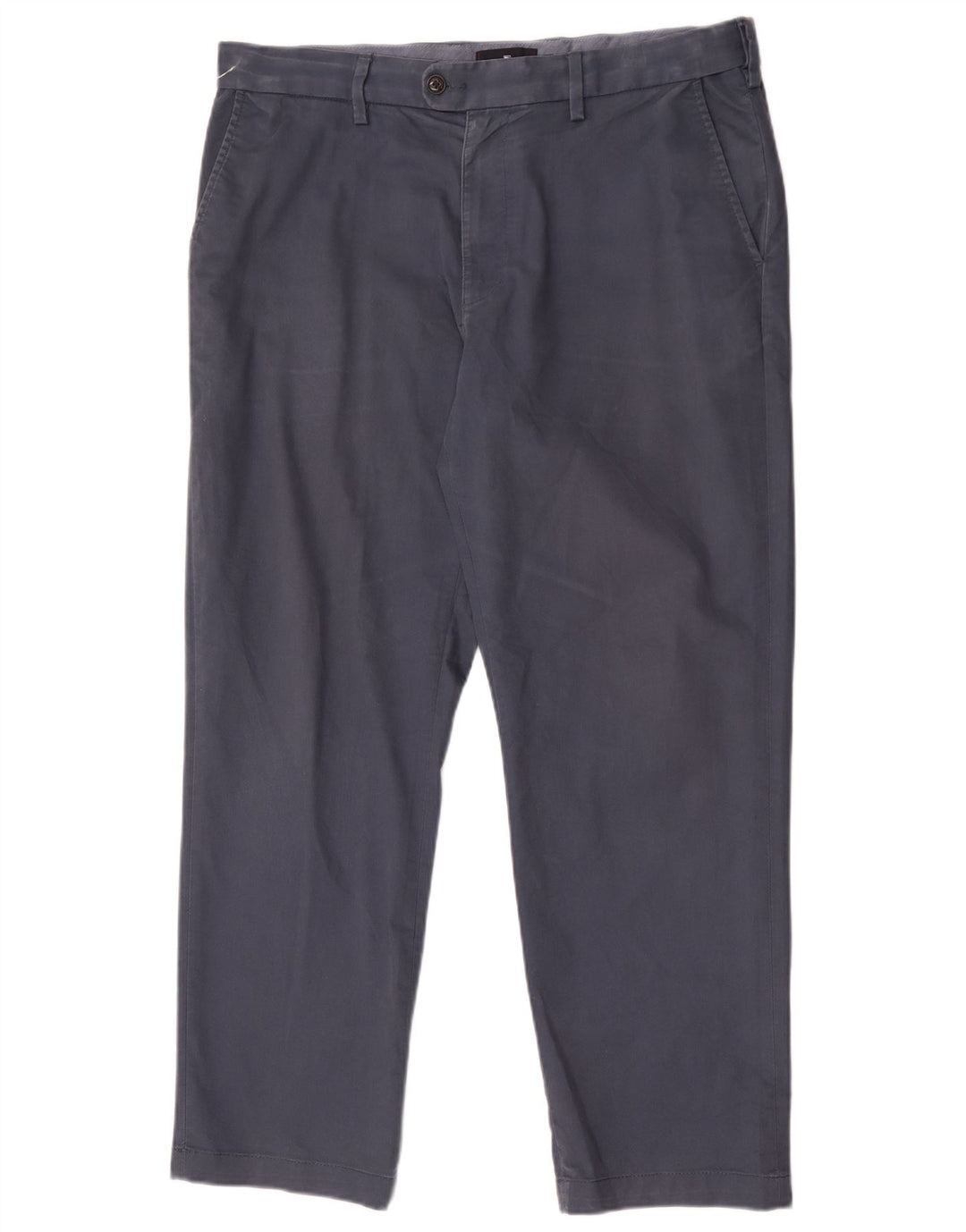 Marks & Spencer Herren Blue Harbor Gerade Anzughose W36 L29 Marineblau