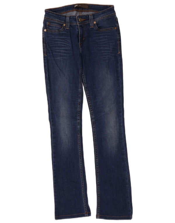 Levi's Damen Legging Bootcut Jeans W26 L29 Blaue Baumwolle
