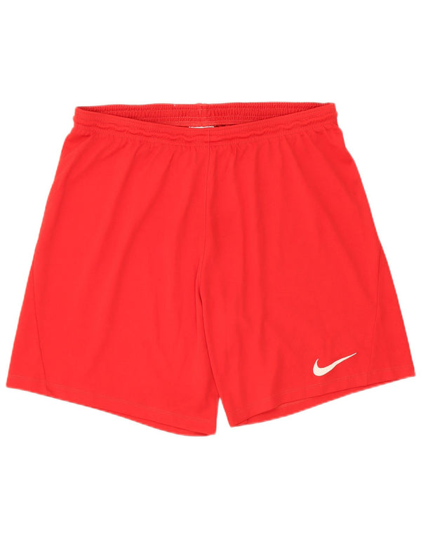 NIKE Herren Dri Fit Sport Shorts XL Rot Polyester
