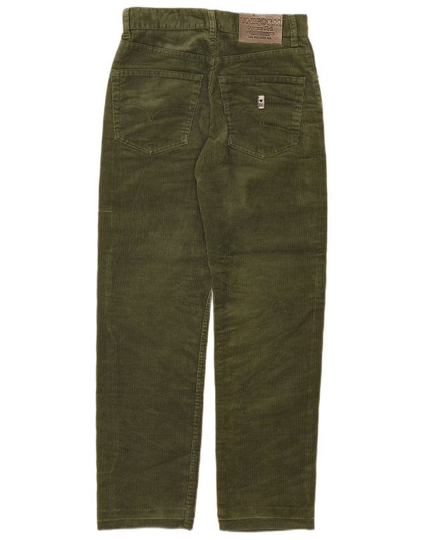 Gerade Damen-Cordhose von UNIFORM, W29, L28, Khaki, Baumwolle