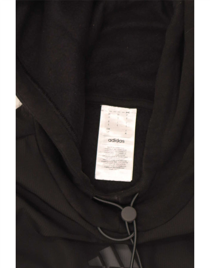 Adidas Herren Kapuzenpullover Small Schwarz Baumwolle