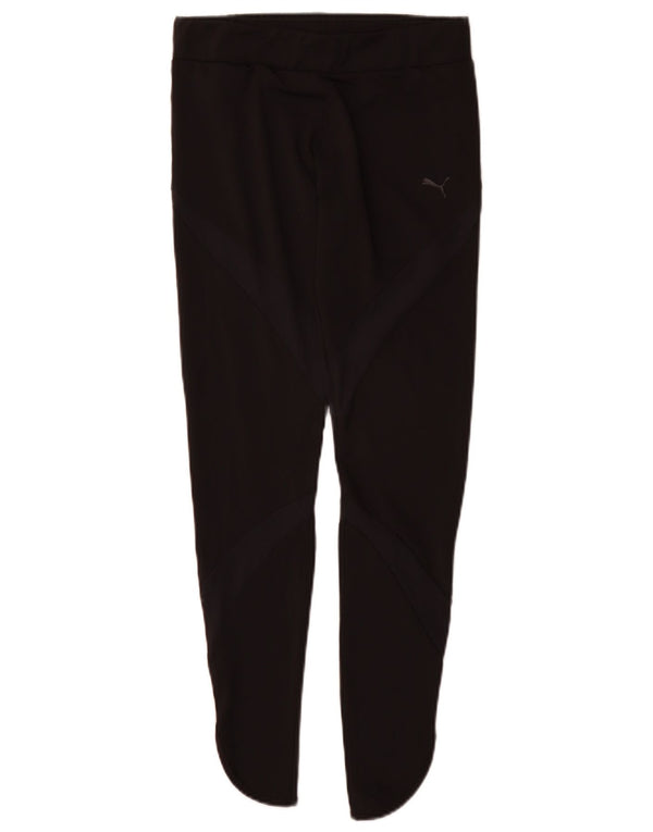 Puma Damen Leggings UK 10 Small Schwarz Sport