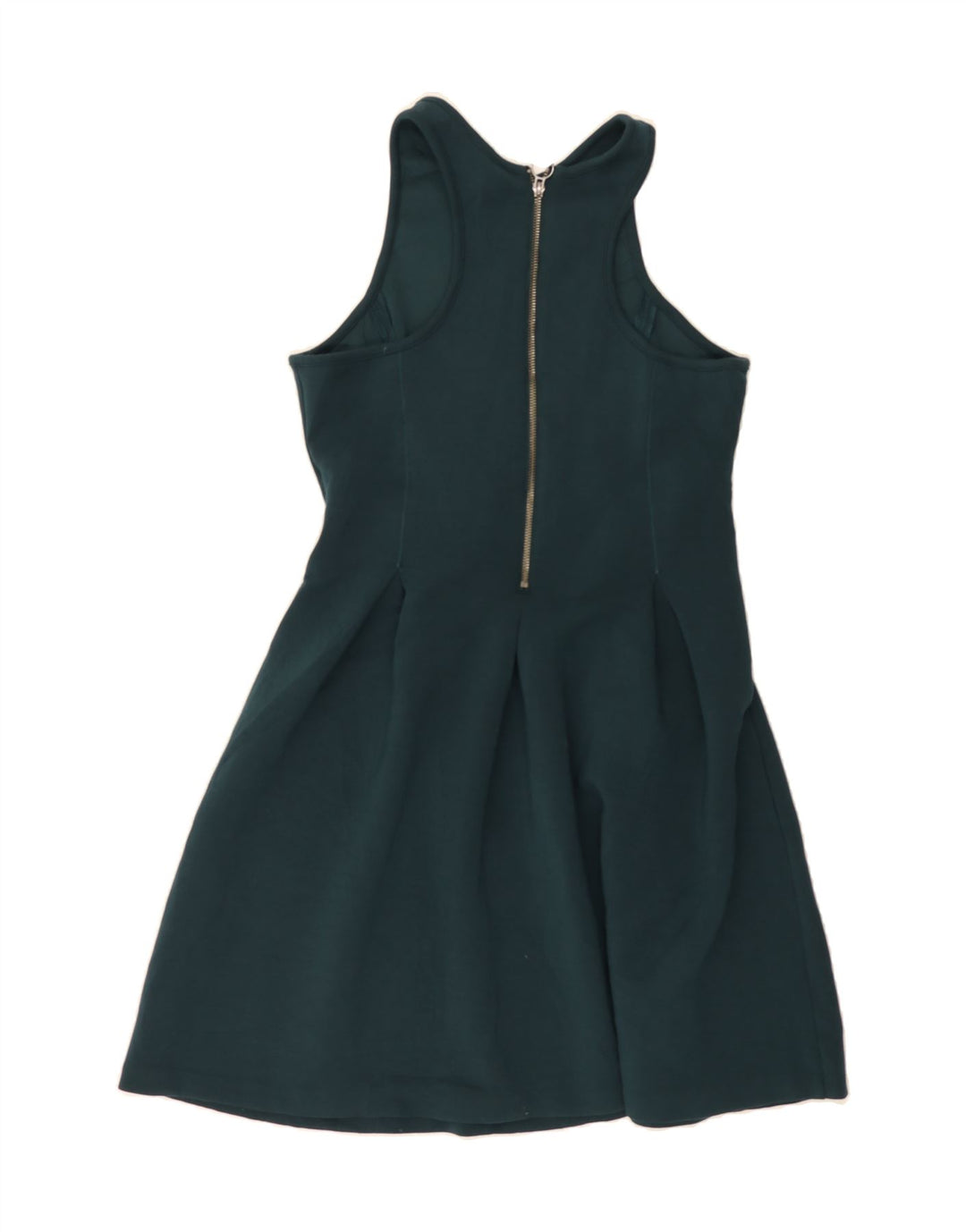 ATHLETA Womens Sleeveless A-Line Dress UK 12 Medium Green Polyester Vintage Athleta and Second-Hand Athleta from Messina Hembry 