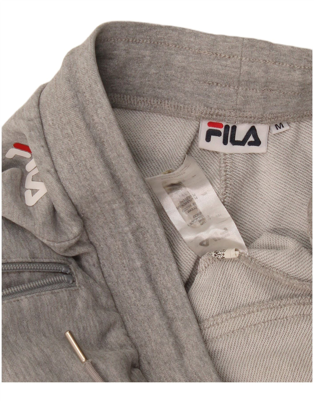 Fila Damen Trainingshose Jogger UK 14 Mittelgraue Baumwolle