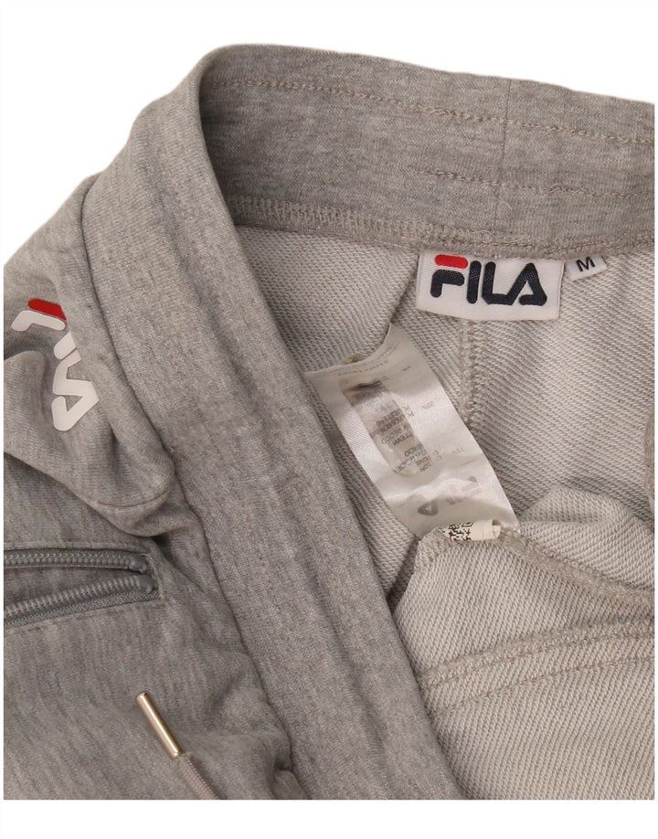 Fila Damen Trainingshose Jogger UK 14 Mittelgraue Baumwolle