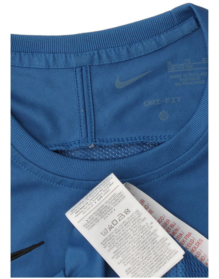 NIKE Dri Fit T-Shirt für Jungen, 13–14 Jahre, XL, Blau, Polyester, Sport