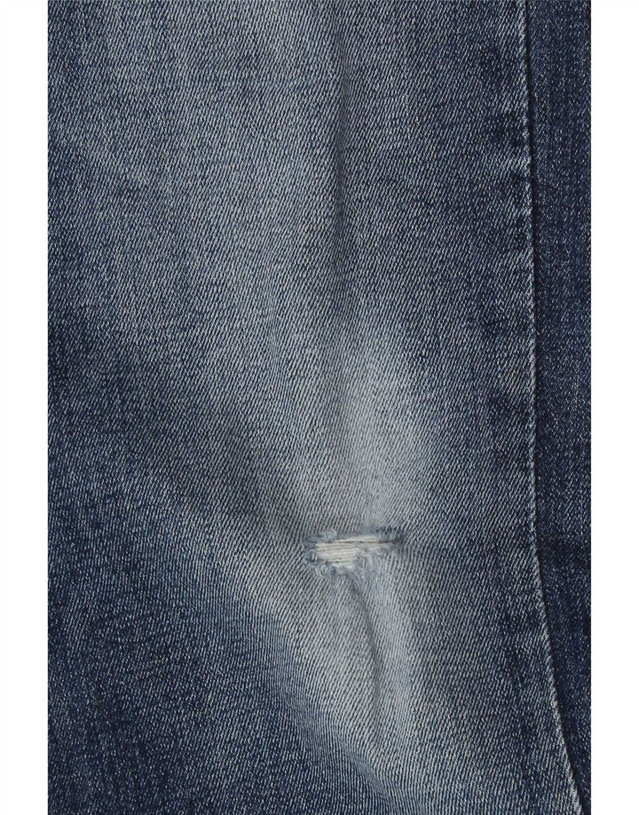Levi's Herren 511 Distressed Slim Jeans W30 L29 Blaue Baumwolle
