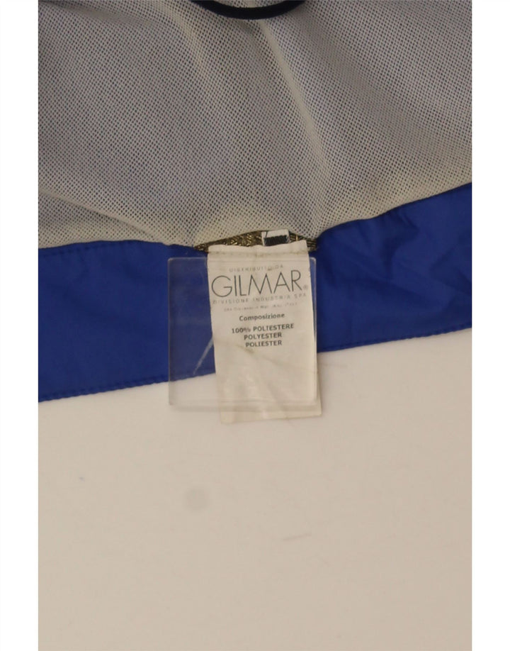 Iceberg Herren-Badeshorts 2XL, blaues Colourblock-Polyester