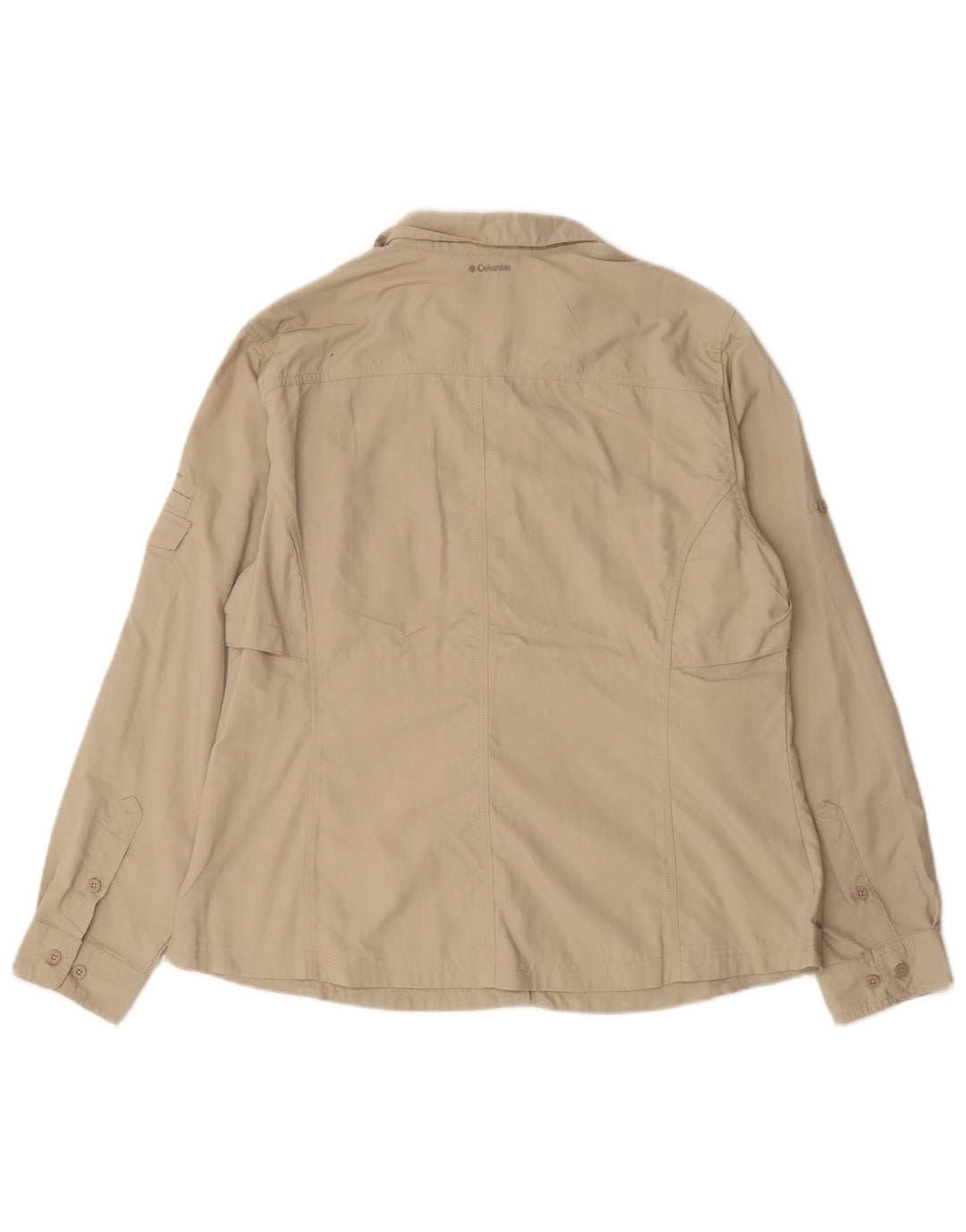 Columbia Herrenhemd XL Beige Nylon