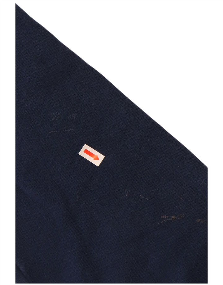 UNDER ARMOUR Herren-Kapuzenpullover, groß, marineblau, Baumwolle