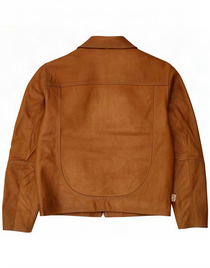 J.J.Scott Herren-Lederjacke IT 50 Large Brown