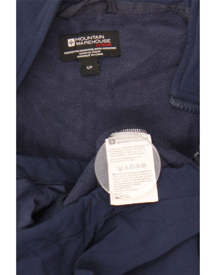Mountain Warehouse Herren-Windbreaker-Jacke, UK 36, Größe S, Marineblau, Polyester