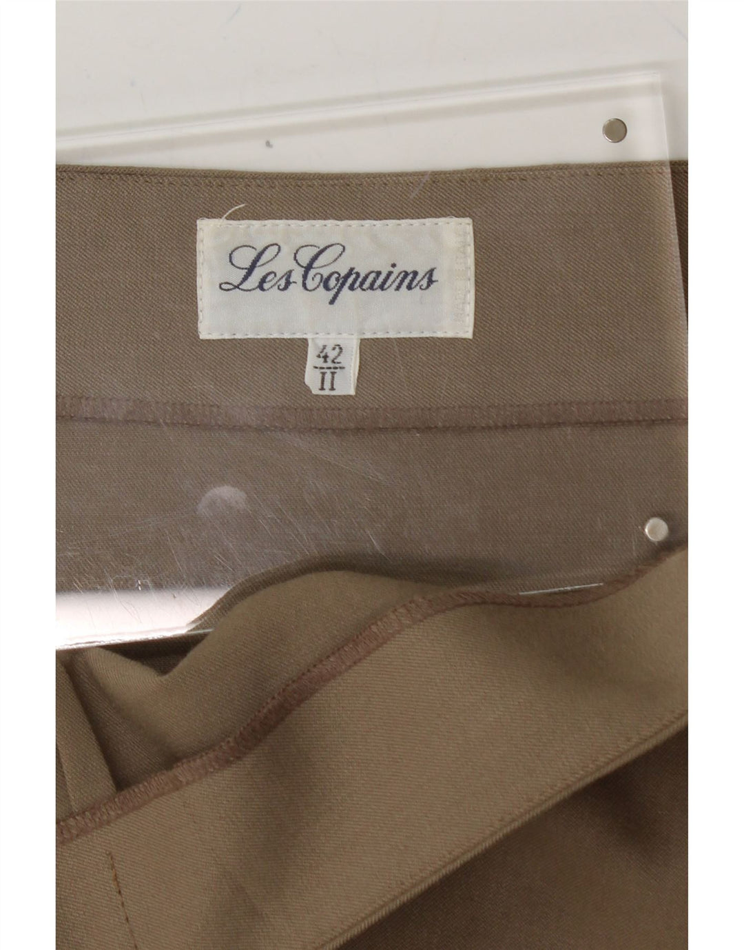 LES COPAINS Womens Pencil Skirt IT 42 Medium W28  Brown Vintage Les Copains and Second-Hand Les Copains from Messina Hembry 