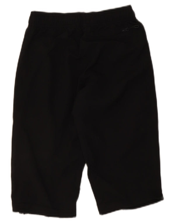 Adidas Jungen Bermuda Sportshorts 9–10 Jahre, schwarzes Polyester