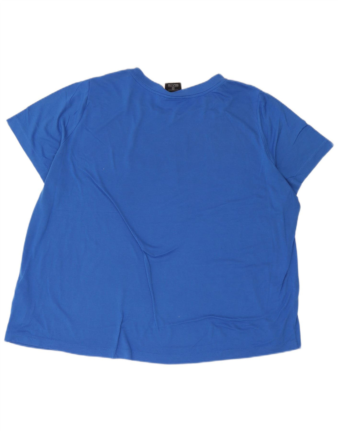 Nike Damen Grafik T-Shirt Top UK 22 3XL Blau Polyester