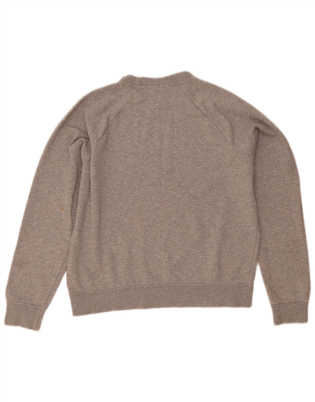 Nike Damen-Sweatshirt mit übergroßem Grafikmotiv, Gr. 10, Größe S, Grau meliert