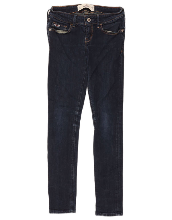 Hollister Damen Skinny Jeans US 0 XS W24 L29 Marineblaue Baumwolle
