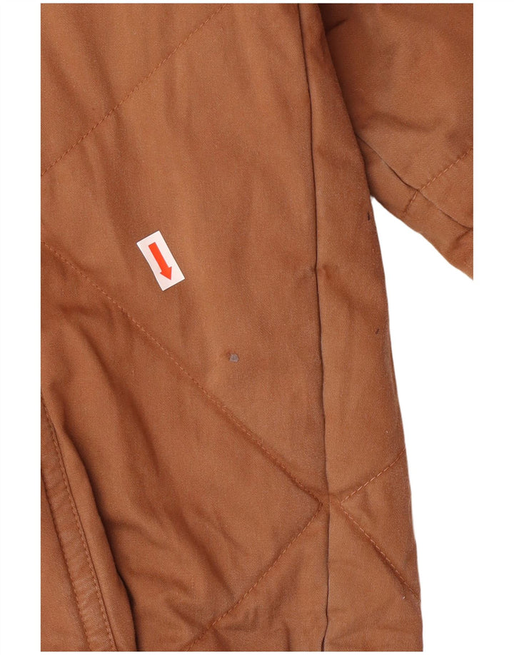 MONTEDORO Herren-Militär-Bomberjacke IT 52 XL, braune Baumwolle