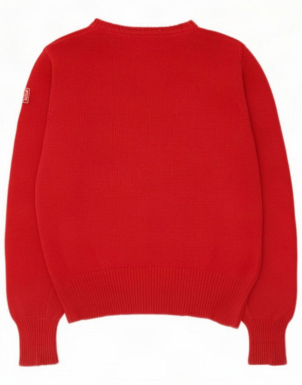 Murphy & Nye Damen-Pullover mit normaler Passform und U-Boot-Ausschnitt, UK 14 Mittelrot