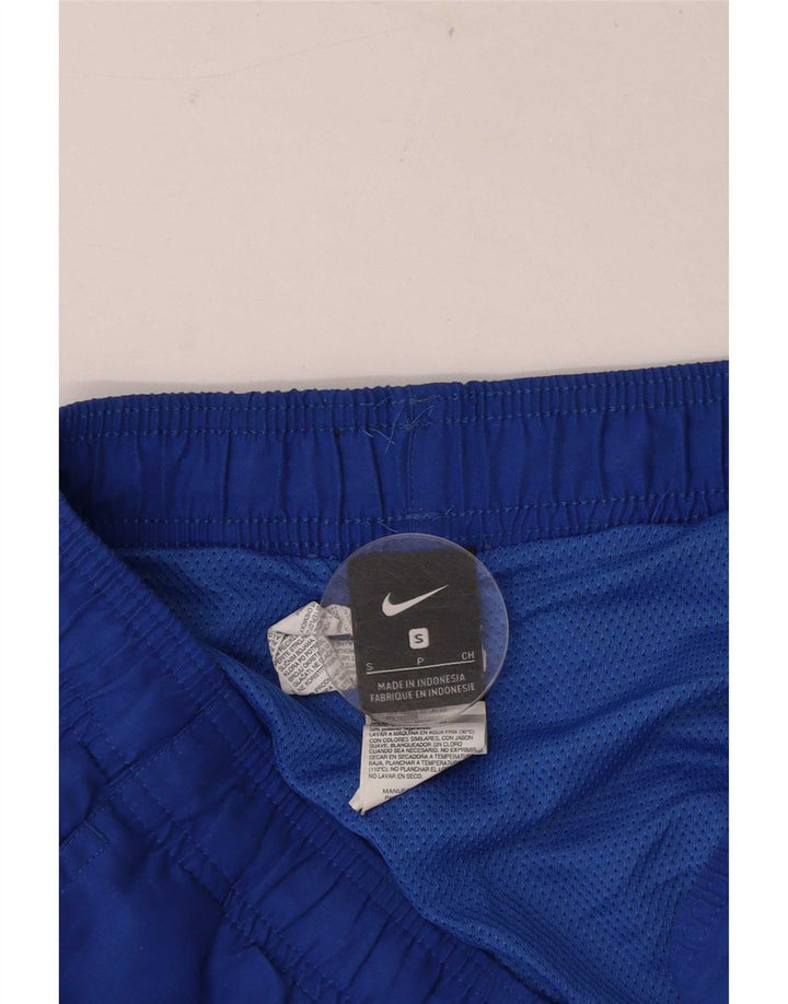 Nike Herren Graphic Regular Sport Shorts Small Blau Polyester Sport