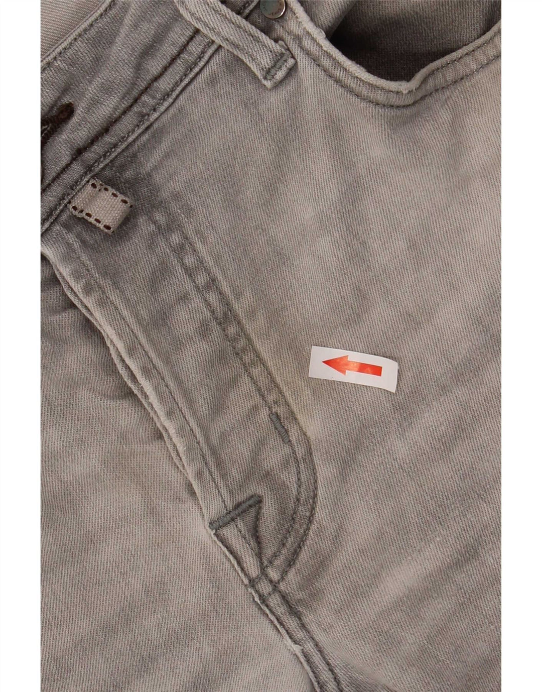 Jacob Cohen Herren Slim Jeans W34 L30 Graue Baumwolle