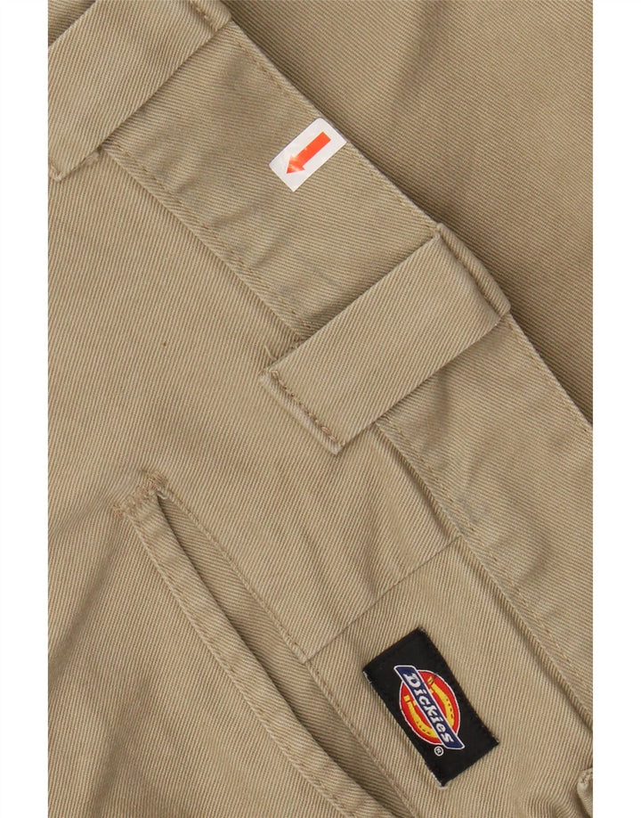 DICKIES Herren Slim Skinny Chinohose W38 L34 Beige Baumwolle