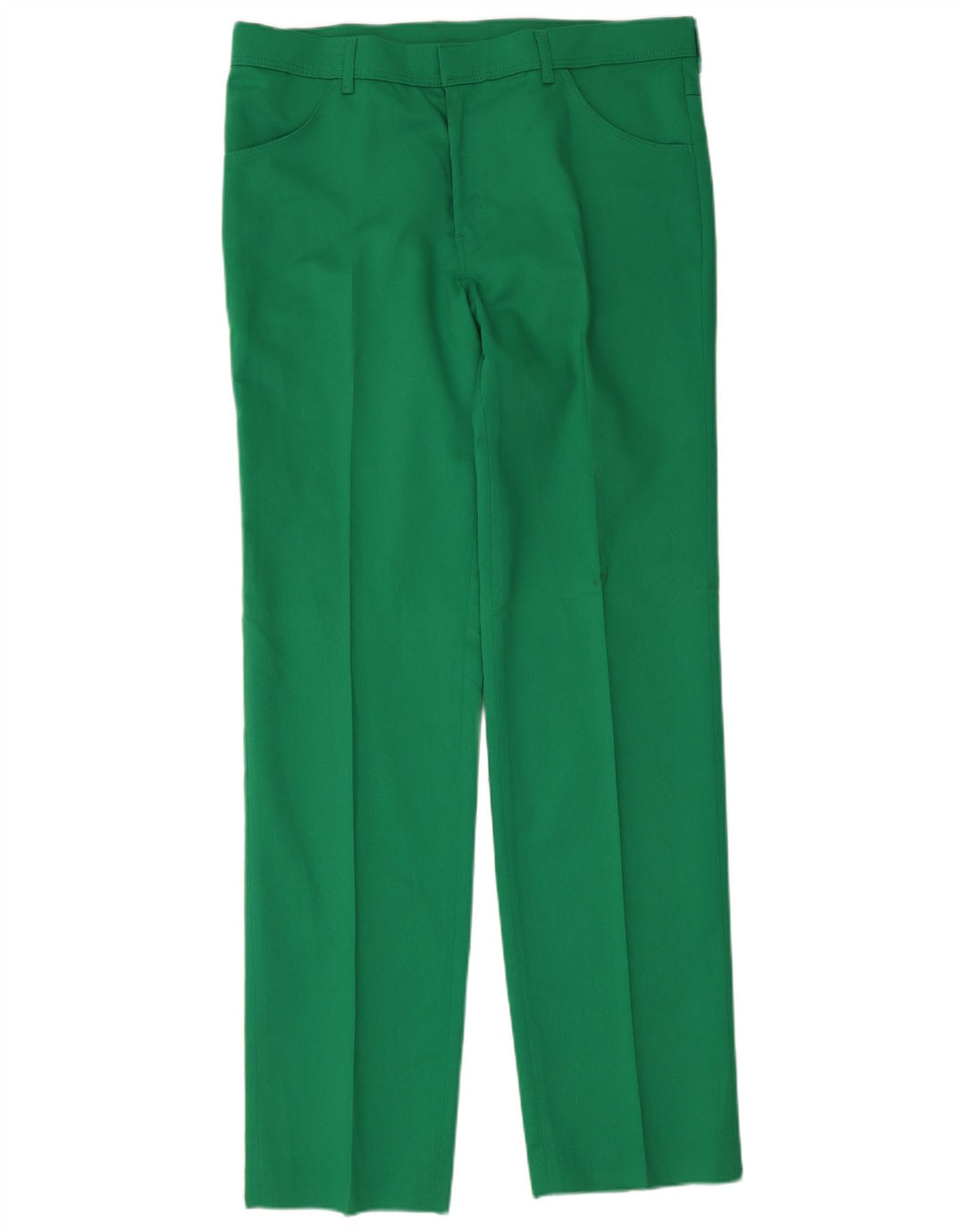 Farah Damen Gerade Freizeithose W36 L34 Grün Polyester