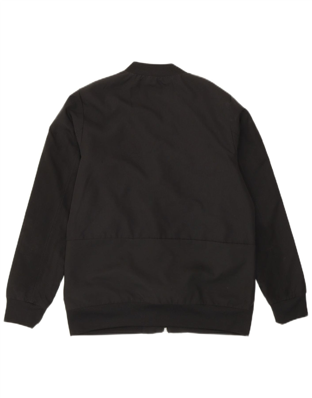 Adidas Jungen Trainingsanzug Top Jacke 11-12 Jahre Schwarzes Polyester