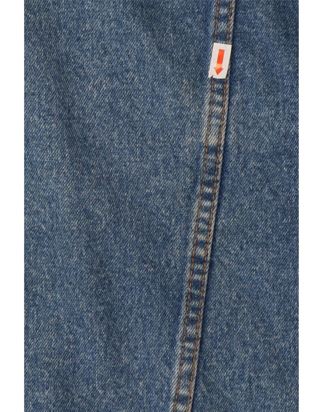 Vintage Damen Übergroße Jeansjacke UK 14 Mittelblaue Baumwolle