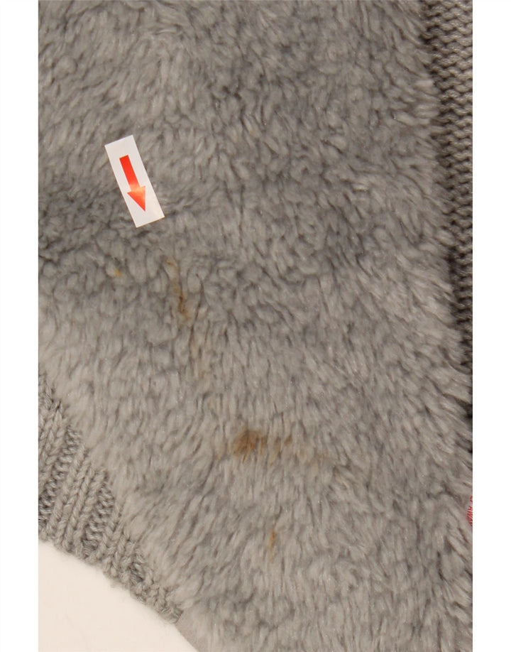 Offener Cardigan für Damen von Oasis, Gr. 10, Small, Grau, Acryl