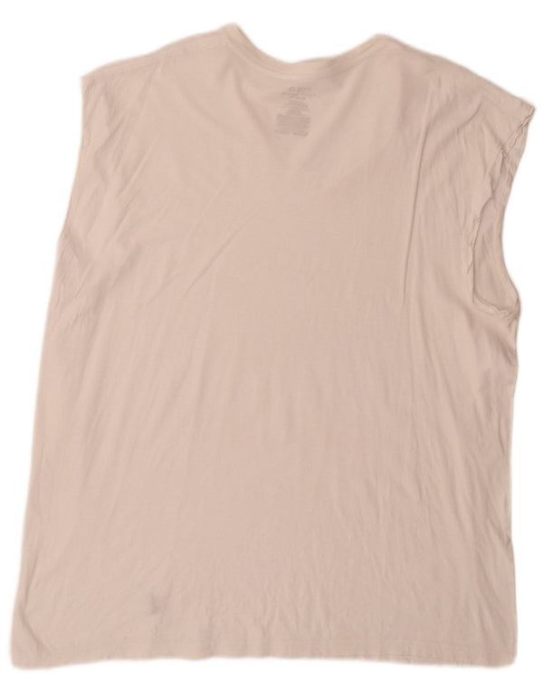 Polo Ralph Lauren Herren Weste Top XL Weiße Baumwolle