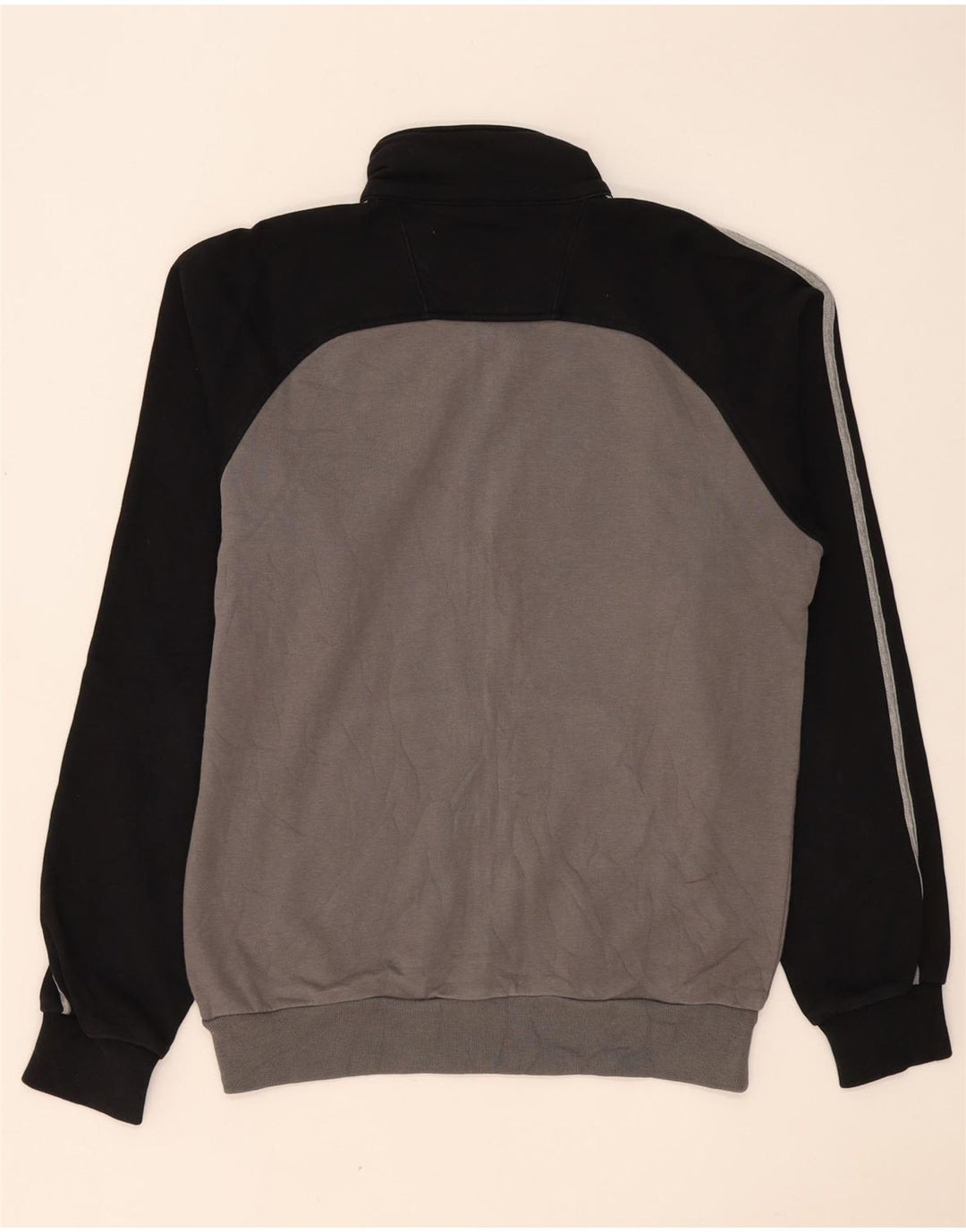 Champion Herren-Trainingsanzug-Oberjacke, Mittelgrau, Farbblock