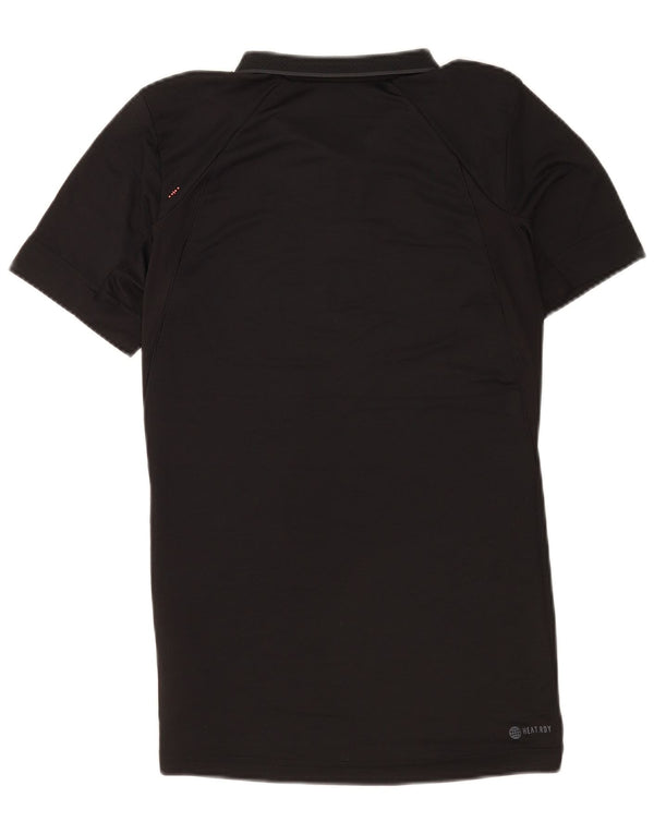Adidas Herren Regular Fit Poloshirt Medium Schwarz Polyester