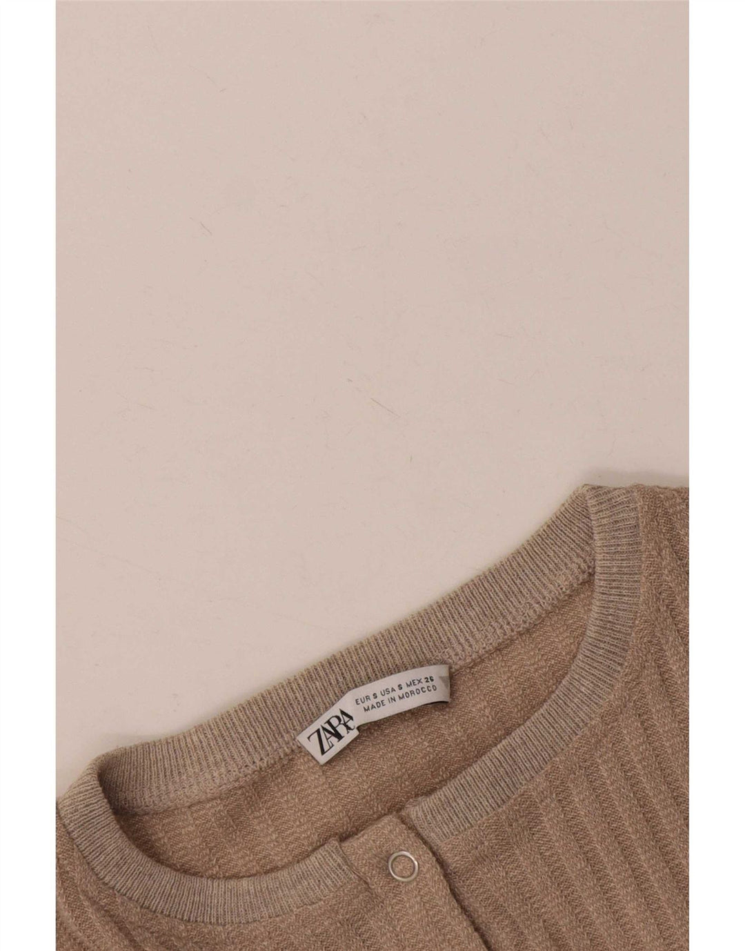 Zara Damen-Body UK 10 Small Beige