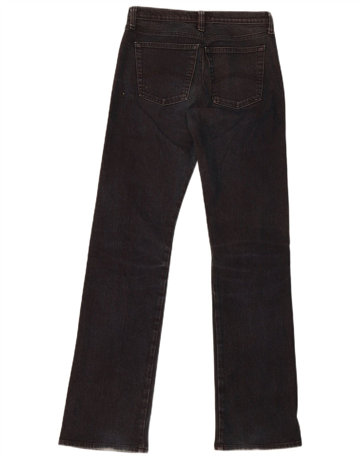 Armani Damen Slim Jeans W27 L32 Schwarze Baumwolle