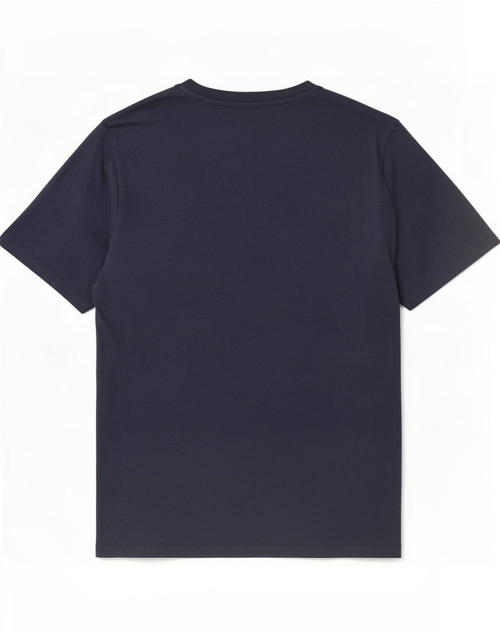 Jack & Jones Herren-T-Shirt-Oberteil aus Baumwolle in mittlerem Marineblau