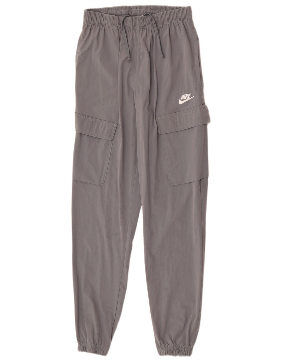 Nike Herren Cargo-Trainingshose, Jogginghose, klein, graues Nylon