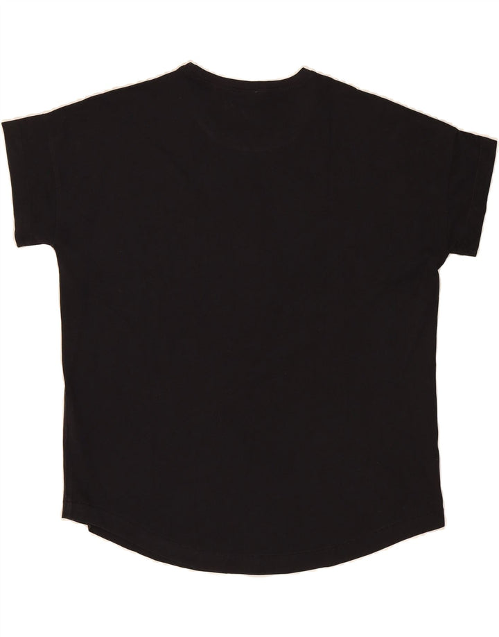 CHAMPION Mens Graphic T-Shirt Top Small Black Cotton Vintage Champion and Second-Hand Champion from Messina Hembry 