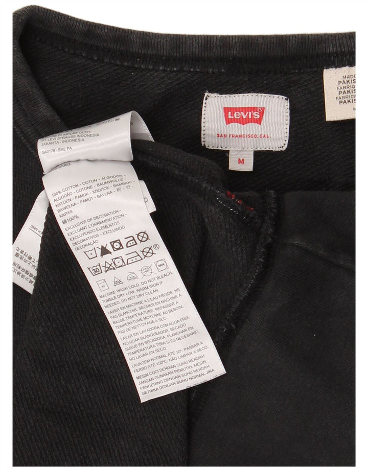 Levi's Herren-Sweatshirt mit Grafik, mittelgraue Baumwolle