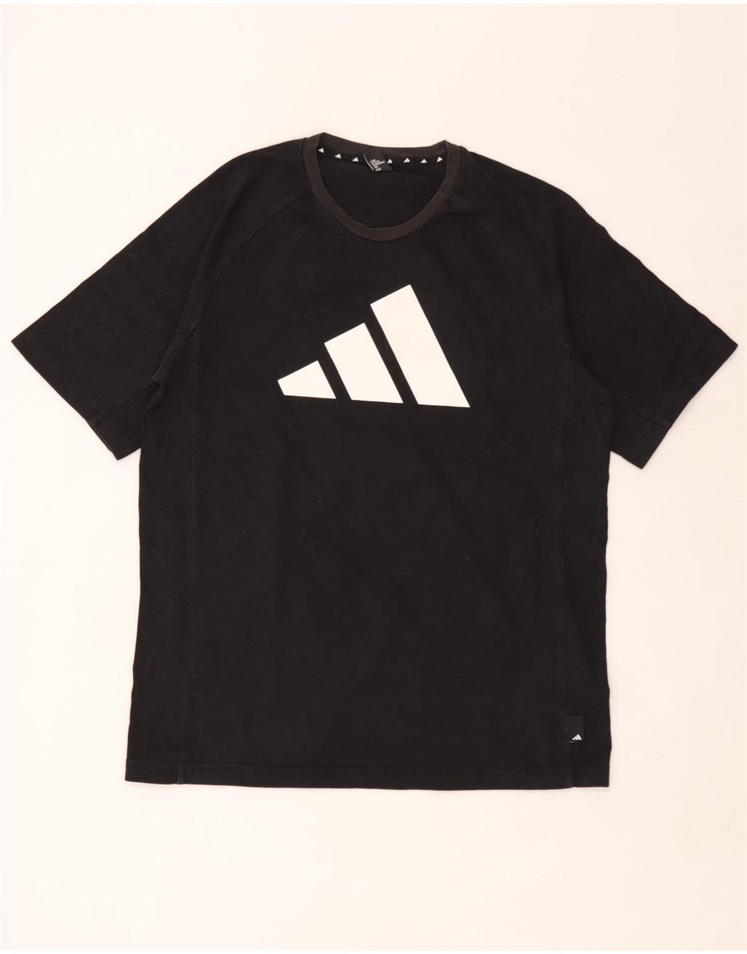 Adidas Herren Graphic T-Shirt Top Medium Schwarz