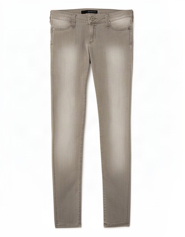 Calvin Klein Damen Jegging Jeans W30 L31 Grau